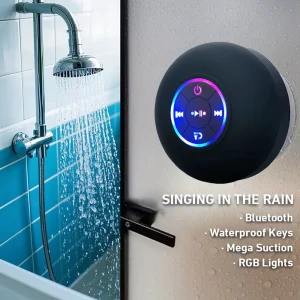 Portable Wireless Bluetooth Speaker LED Light
