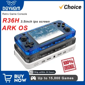 ARKOS Retro Handheld Classic Game Consoles 3.5 inch IPS Screen Portable Video Player