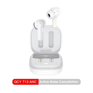 QCY T13 ANC Wireless Earphones Bluetooth 5.3 28dB Active Noise Cancellation Headphones - Thumbnail Image 14