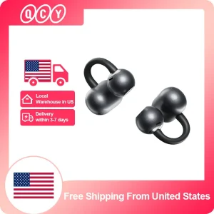 QCY CT06 Clip On Earbuds Crossky C50 Open Ear Wireless Bluetooth 6.0 Headphones - Thumbnail Image 2