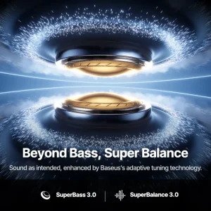 Baseus Inspire XP1 Bose Dolby Audio Adaptive Tuning Sound 6-Mic Clear Calls Earphones - Thumbnail Image 4
