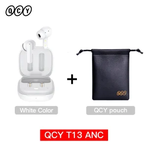 QCY T13 ANC Wireless Earphones Bluetooth 5.3 28dB Active Noise Cancellation Headphones - Thumbnail Image 17