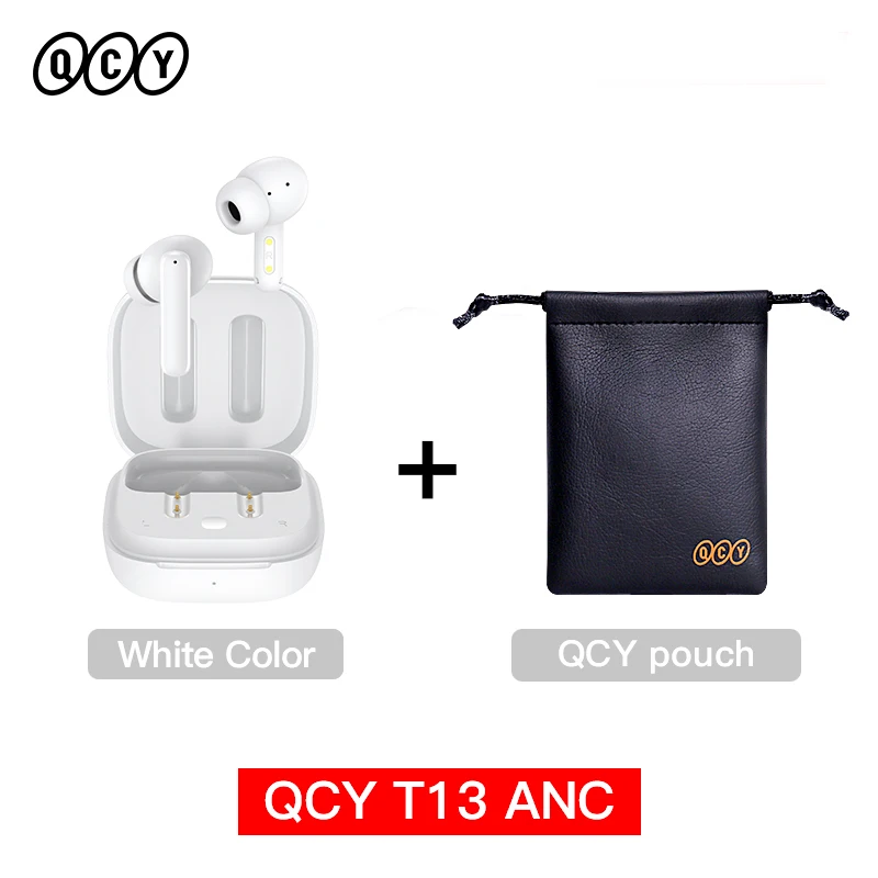 QCY T13 ANC Wireless Earphones Bluetooth 5.3 28dB Active Noise Cancellation Headphones - Image 17