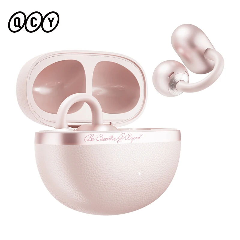 QCY CT06 Clip On Earbuds Crossky C50 Open Ear Wireless Bluetooth 6.0 Headphones - Image 1