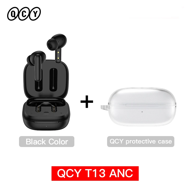 QCY T13 ANC Wireless Earphones Bluetooth 5.3 28dB Active Noise Cancellation Headphones - Image 15